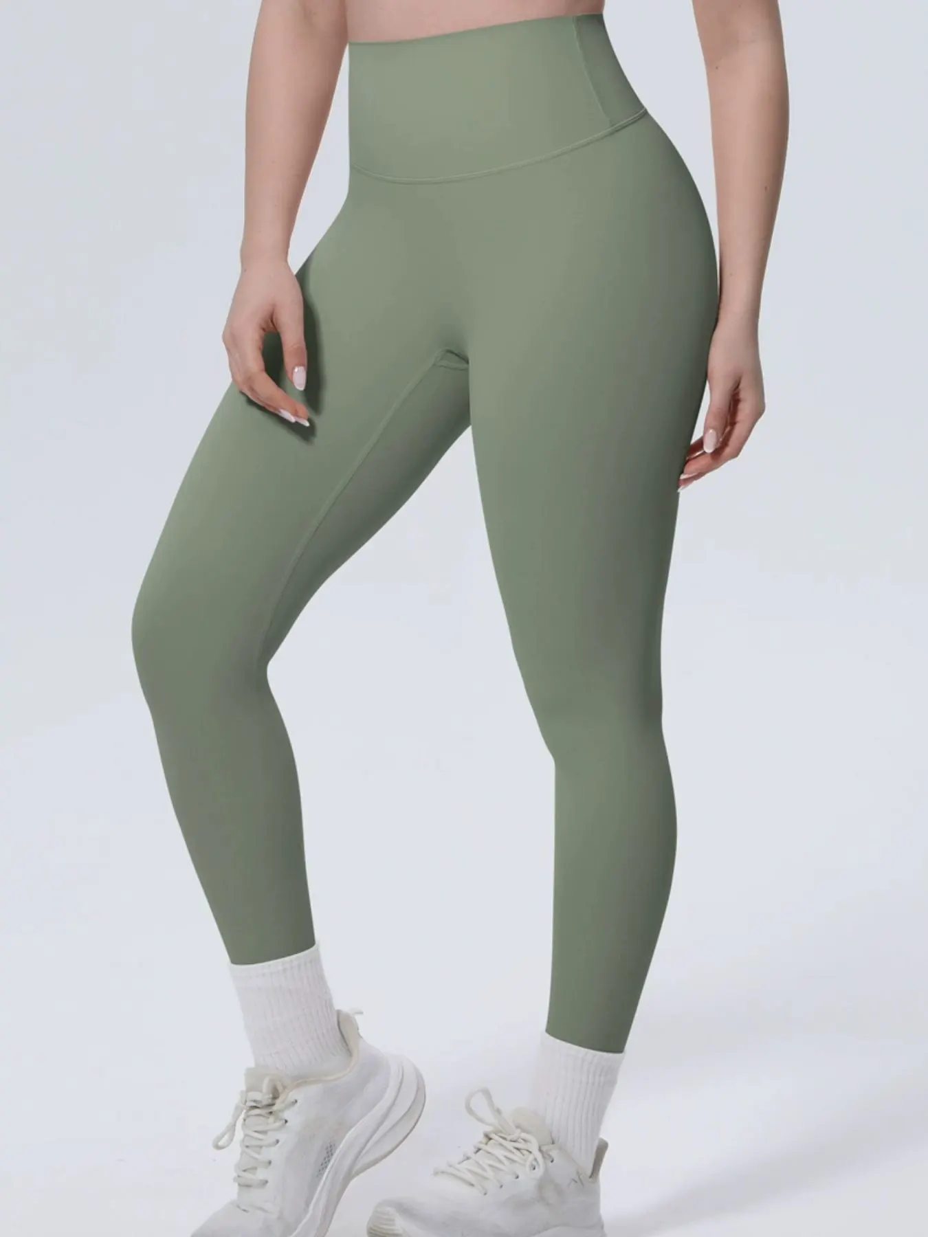 High-Waisted Seamless Active Leggings